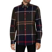 Overhemd Lange Mouw Barbour Dunoon getailleerd overhemd