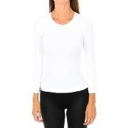 T-Shirt Lange Mouw Intimidea 210262-BIANCO