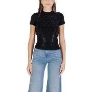 T-shirt Korte Mouw Guess SS MOCK NECK ALL OVER 4G TEE W4BI26 J1314