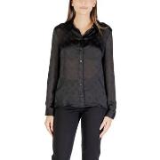 Overhemd Guess LS MARTHE LOGO SHIRT W5YH1A WHCR2