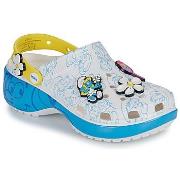 Klompen Crocs Smurfs Platform Clog