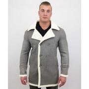Blazer Tony Backer Imitatie Bontjas Lang Lammy Coat