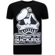 T-shirt Korte Mouw Local Fanatic Print DuckSide
