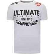 T-shirt Korte Mouw Local Fanatic Ultimate Fighting