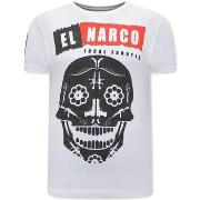 T-shirt Korte Mouw Local Fanatic S Print El Narco