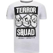 T-shirt Korte Mouw Local Fanatic Print Beagle Boys Squad
