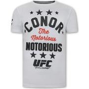 T-shirt Korte Mouw Local Fanatic The Notorious Conor Prin UFC