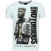 T-shirt Korte Mouw Local Fanatic King Notorious Z