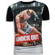 T-shirt Korte Mouw Local Fanatic Corner Notorious Rhinestone