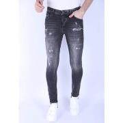 Skinny Jeans Local Fanatic Jeans Scheuren