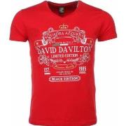 T-shirt Korte Mouw Local Fanatic Black Edition Print