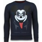 Sweater Local Fanatic Kiss My Mickey Rhinestone