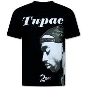 T-shirt Korte Mouw True Rise Tupac Print