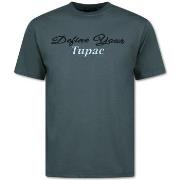 T-shirt Korte Mouw True Rise Oversized Tupac Shakur Print