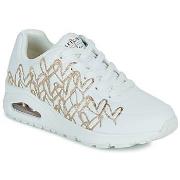 Lage Sneakers Skechers UNO GOLDEN HEART
