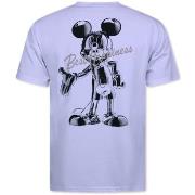 T-shirt Korte Mouw Top Star Te Ronde Hals Oversized Happiness