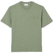 T-shirt Lacoste Chest Pocket Cotton T-Shirt Pastel Green