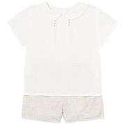 Overhemd Lange Mouw Mayoral 1216 Conjunto 2 piezas ceremonia lino Beig...