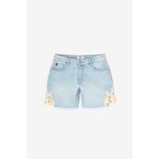 Korte Broek Le Temps des Cerises Short van jeans LACE