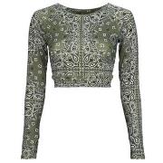 T-Shirt Lange Mouw ARIZONA LOVE THE CROPPED TOP YOGA