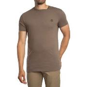 T-shirt Korte Mouw Timberland Dunstan River Slank T-shirt