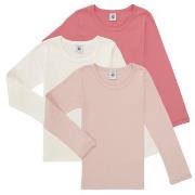 T-Shirt Lange Mouw Petit Bateau TSML X3