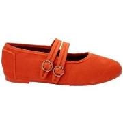 Ballerina's Paez Mary Jane Double Strap W - Velvet Orange