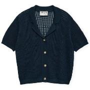 Sweater Aware Saga Cardigan - Dark Sapphire