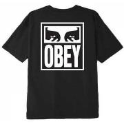 T-shirt Korte Mouw Obey eyes icon 2