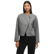 Mantel Vila Quinn Jacket - Medium Grey Melange