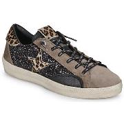Lage Sneakers Cetti C-1342-SRA-INV26-ANTE-GLITTER-NEGRO