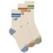 Sportsokken New Balance ACTIVE LIFESTYLE STRIPED CREW SOCKS 3 PACKS