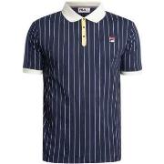 Polo Shirt Korte Mouw Fila BB1 Classic Vintage Gestreept Poloshirt