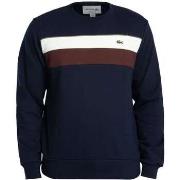 Sweater Lacoste Fleece sweatshirt met kleurblokken