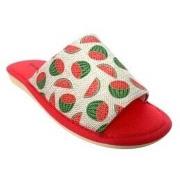 Pantoffels Garzon Ir por casa señora p400.193 rojo