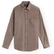 Overhemd Lange Mouw Portuguese Flannel Espiga Shirt - Brown