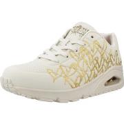 Lage Sneakers Skechers UNO - GOLDEN HEART