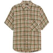 Overhemd Lange Mouw Amish Shirt Dropped S/S Man