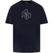 T-shirt Korte Mouw Guess Ss Bsc Basic Quattro G Tee
