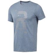 T-shirt Korte Mouw Reebok Sport Reflective Tee
