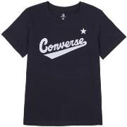 T-shirt Korte Mouw Converse Scripted Wordmark Tee