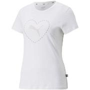 T-shirt Korte Mouw Puma Valentine S Day Graphic