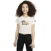 T-shirt Korte Mouw Nike Sun Swoosh Crop