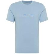 T-shirt Korte Mouw Mustang Alex C Print