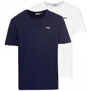 T-shirt Korte Mouw Fila Brod Tee Dubble Pack
