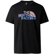 T-shirt Korte Mouw The North Face Mountain Line