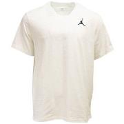 T-shirt Korte Mouw Nike Koszulka Meska Tshirt Jumpman Crew Biala