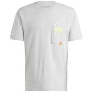 T-shirt Korte Mouw adidas M Remoji Pkt T