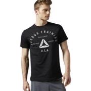 T-shirt Korte Mouw Reebok Sport Stamp