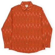 Overhemd Lange Mouw Otherwise Solstice Shirt - Orange